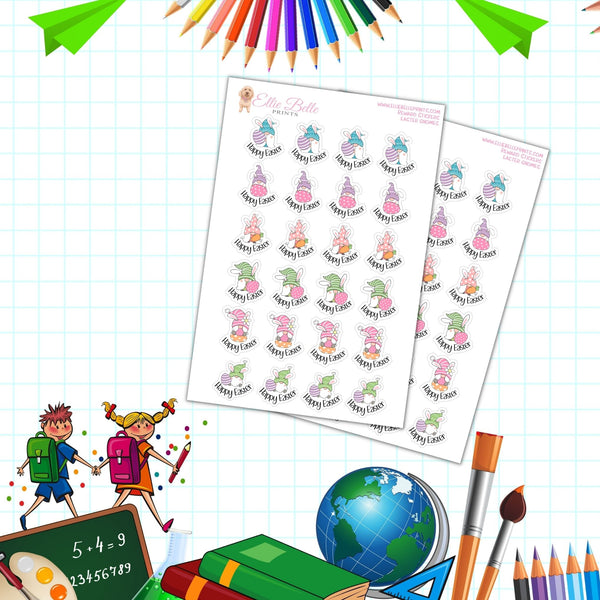 Easter Gnomes - Teacher Reward Stickers