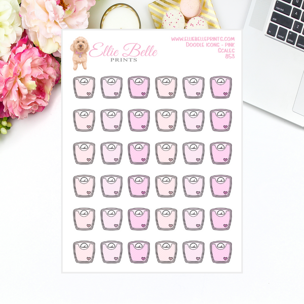 Scales - Multi Colour Doodle Icons