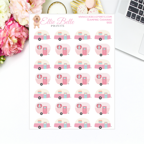 Glamping / Camping Stickers