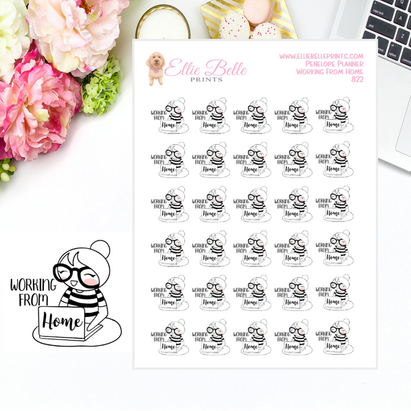 Penelope Planner - Working From Home