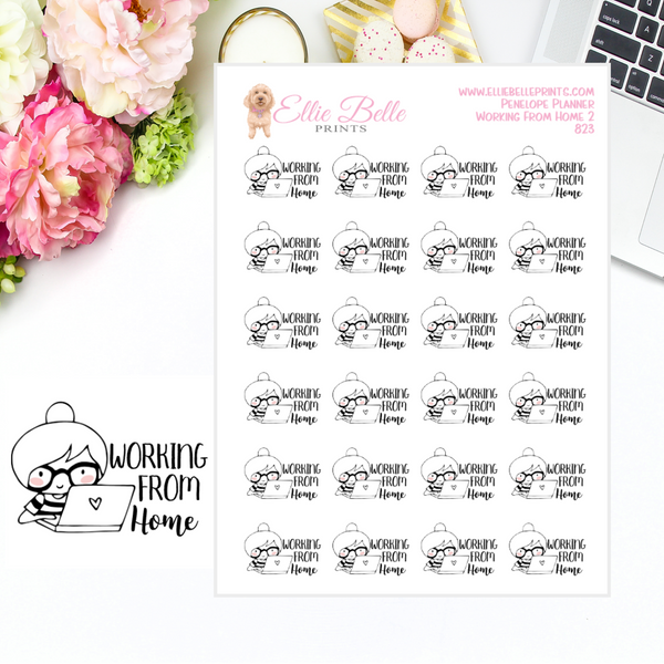 Penelope Planner - Working From Home