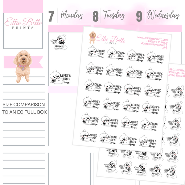 Penelope Planner - Working From Home