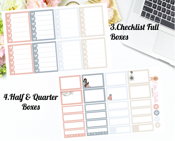 Baby It's Cold - Vertical Weekly Planner Kit
