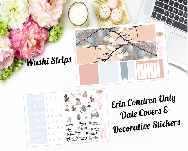 Baby It's Cold - Vertical Weekly Planner Kit