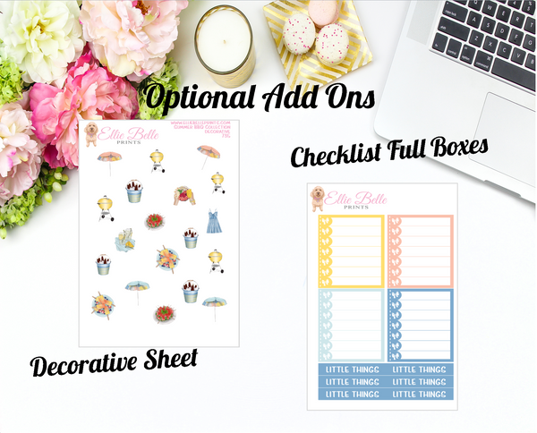 Beach BBQ Collection - Horizontal Weekly Kit