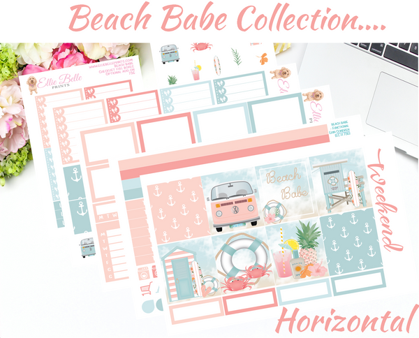 Beach Babe Collection - Horizontal Weekly Kit