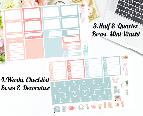 Beach Babe Collection - Horizontal Weekly Kit
