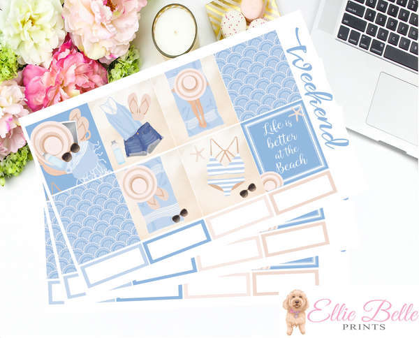 Beach Life Collection - Horizontal Weekly Kit
