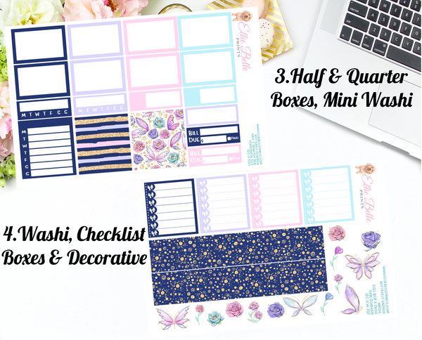 Butterfly Garden - Horizontal Weekly Kit