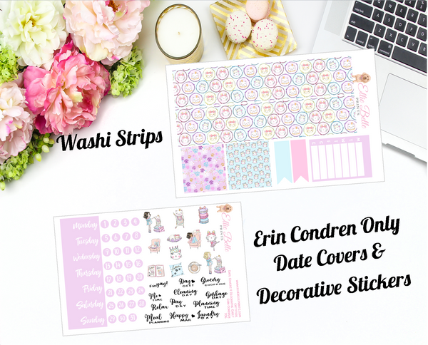 Cattitude - Vertical Weekly Planner Kit