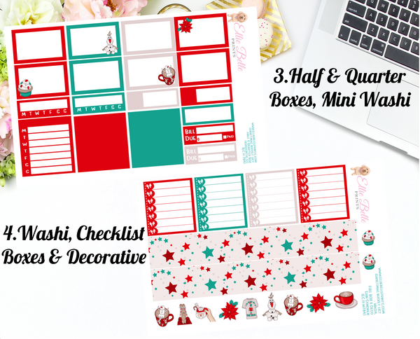 Christmas Bucket List Collection - Horizontal Weekly Kit