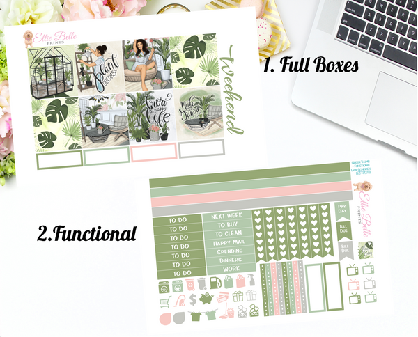 Green Thumb - Horizontal Weekly Kit