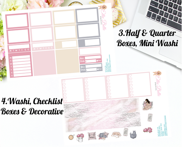 Lazy Mornings - Horizontal Weekly Kit