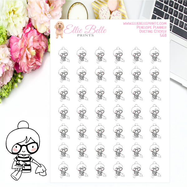 Cleaning Stickers - Penelope Planner
