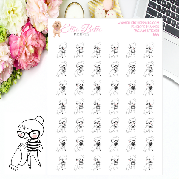 Cleaning Stickers - Penelope Planner