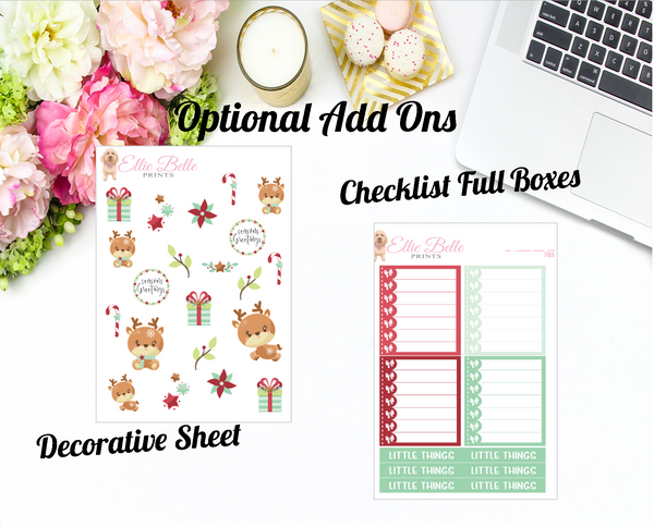 Seasons Greetings Collection - Horizontal Weekly Kit