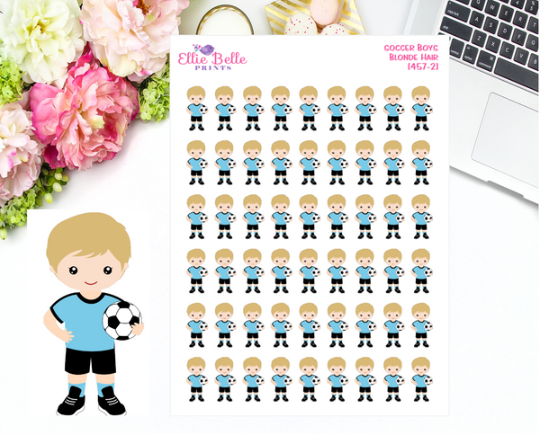 Soccer Boy Stickers
