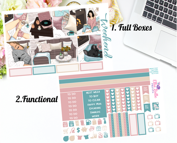 Warm & Cosy - Horizontal Weekly Kit