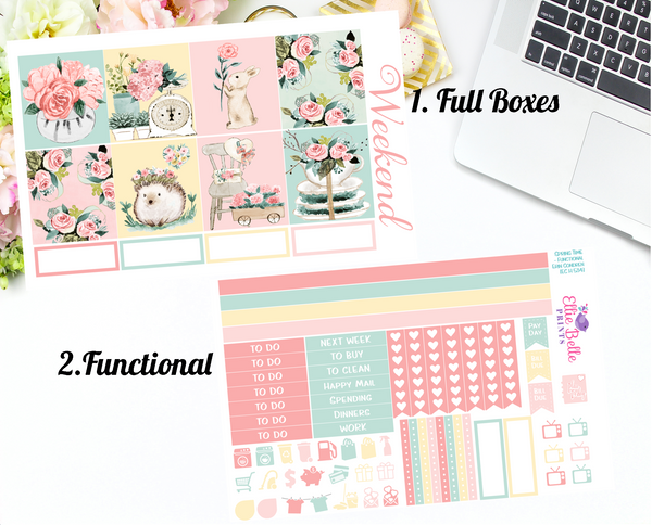 Spring Time - Horizontal Weekly Kit