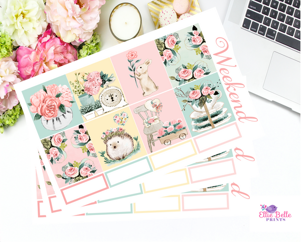 Spring Time - Horizontal Weekly Kit