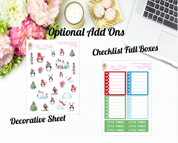 Winter Joy Collection - Horizontal Weekly Kit