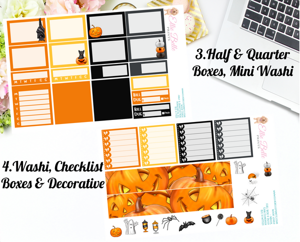 Halloween - Horizontal Weekly Kit