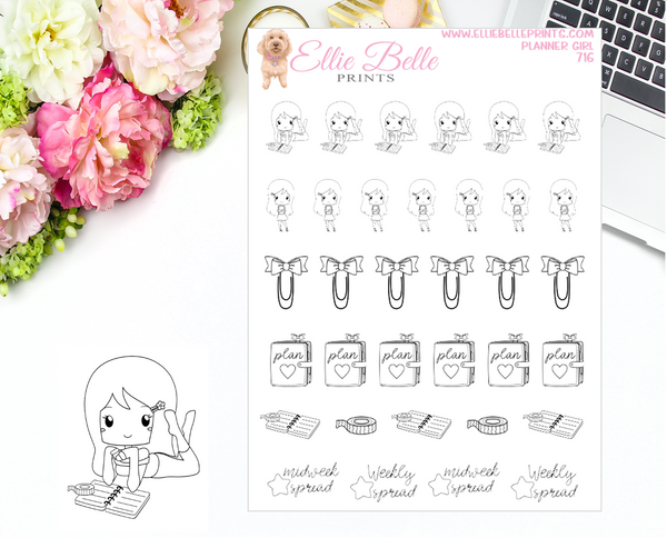 Planner Girl - Neutral