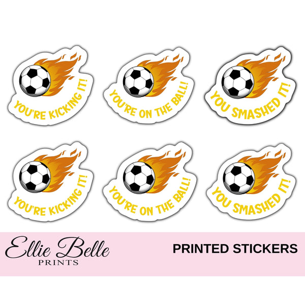 Soccer Balls - Teacher Reward Stickers