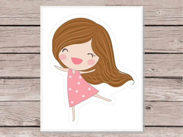 Happy Girl Stickers - Girl Collection 1