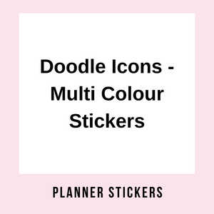 Doodle Icons - Multi Colour