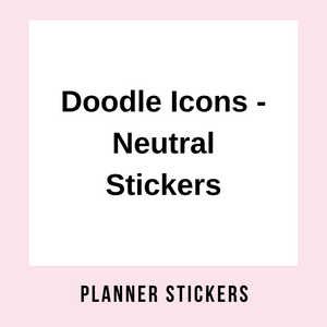 Doodle Icons - Neutral