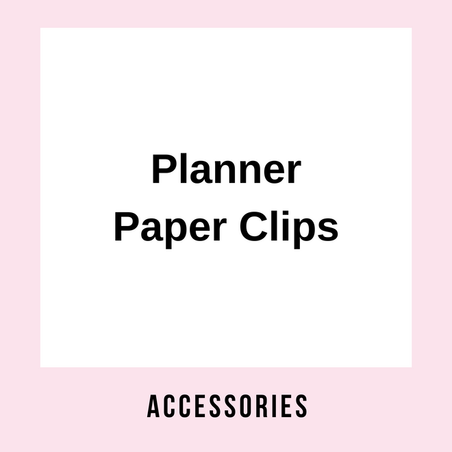 PLANNER CLIPS