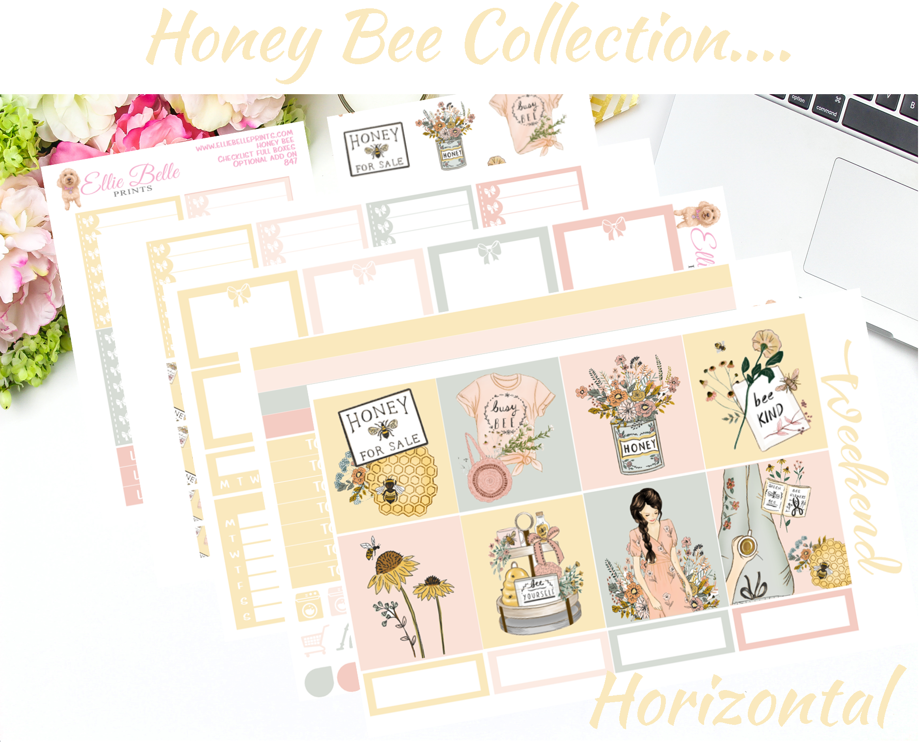 Honey Bee Collection - Horizontal Weekly Kit