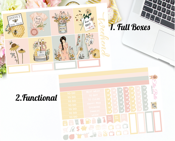 Honey Bee Collection - Horizontal Weekly Kit