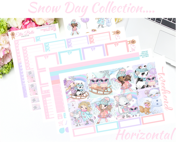 Snow Day Collection - Horizontal Weekly Kit