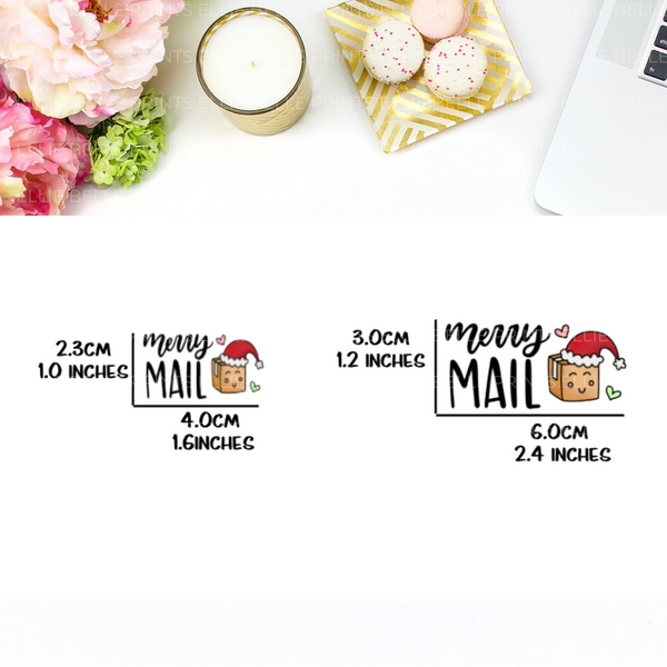 Merry Mail Stickers