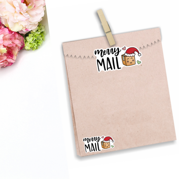 Merry Mail Stickers