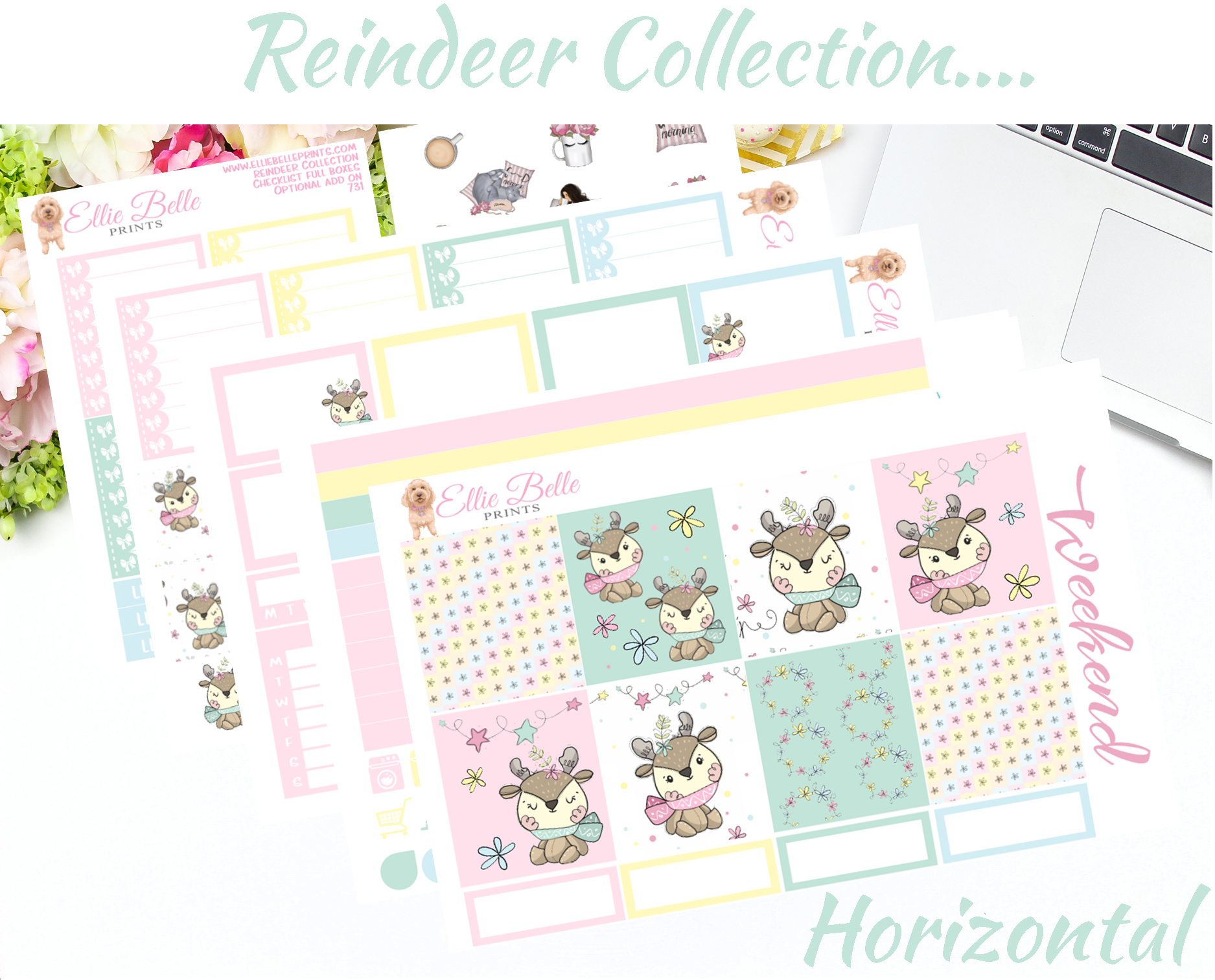 Reindeer Collection - Horizontal Weekly Kit
