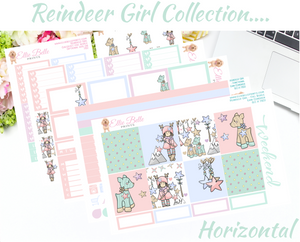 Reindeer Girl Collection - Horizontal Weekly Kit
