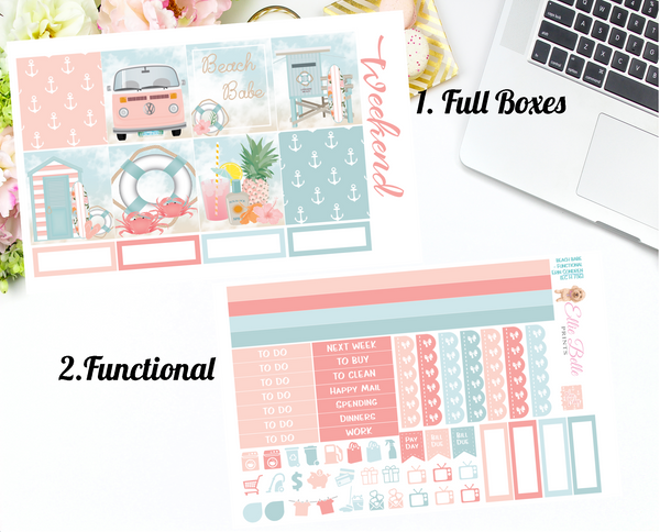 Beach Babe Collection - Horizontal Weekly Kit