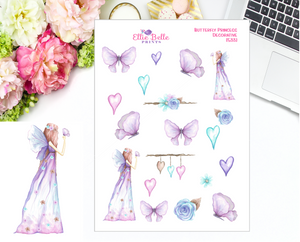 Butterfly Princess Collection Stickers