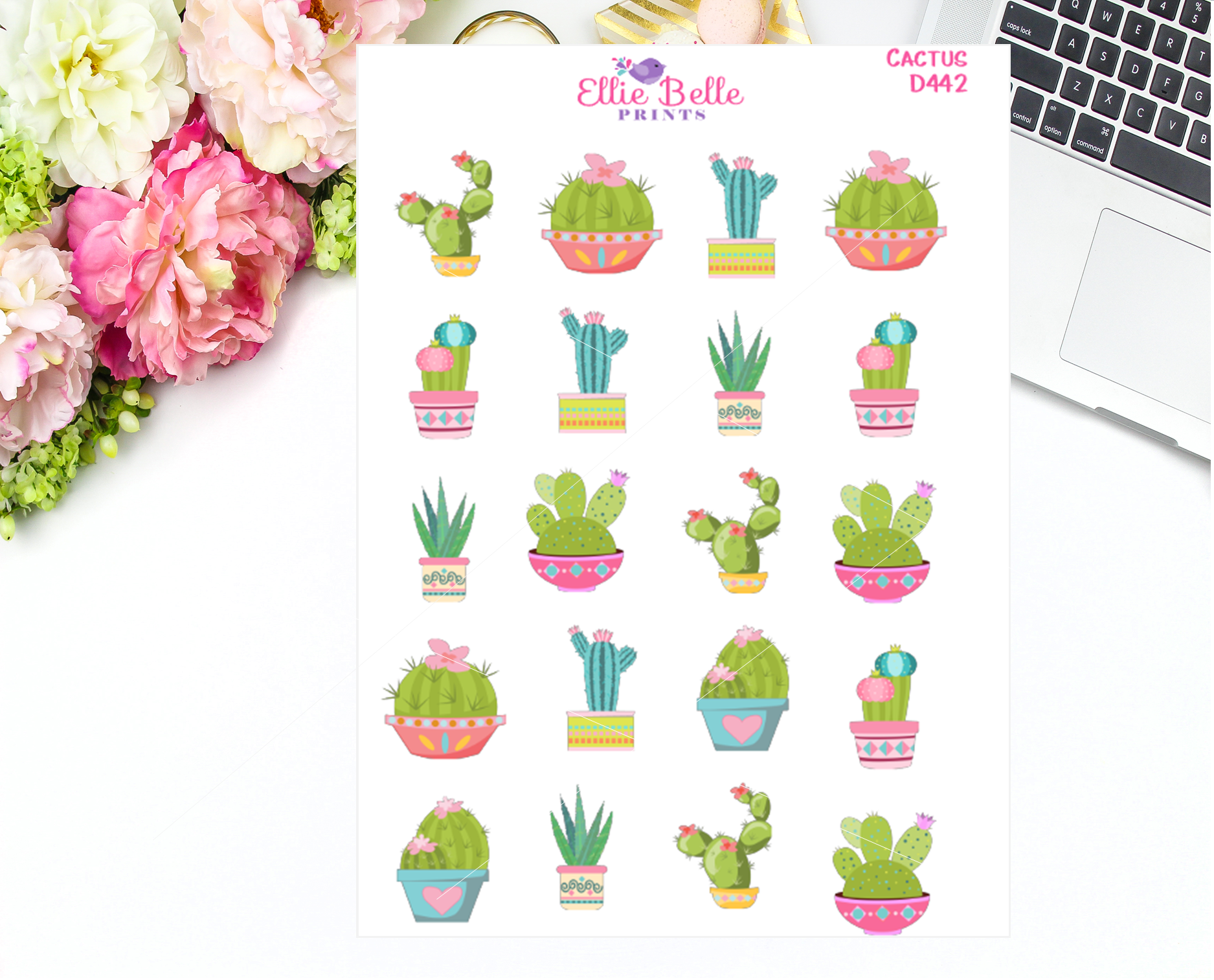 Cactus Decorative Stickers