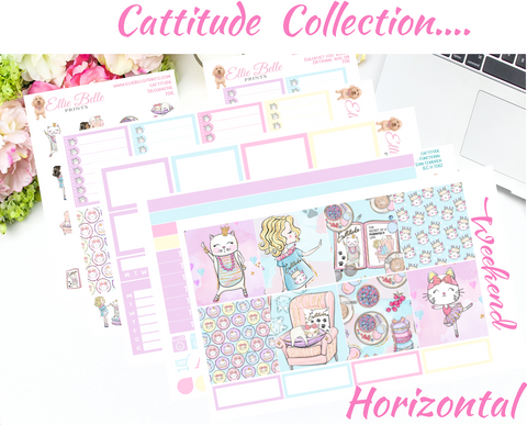 Cattitude - Horizontal Weekly Kit