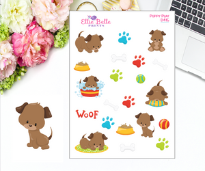 Puppy Play Stickers