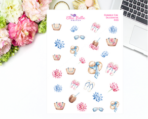 Summer Fun Collection Decorative Stickers