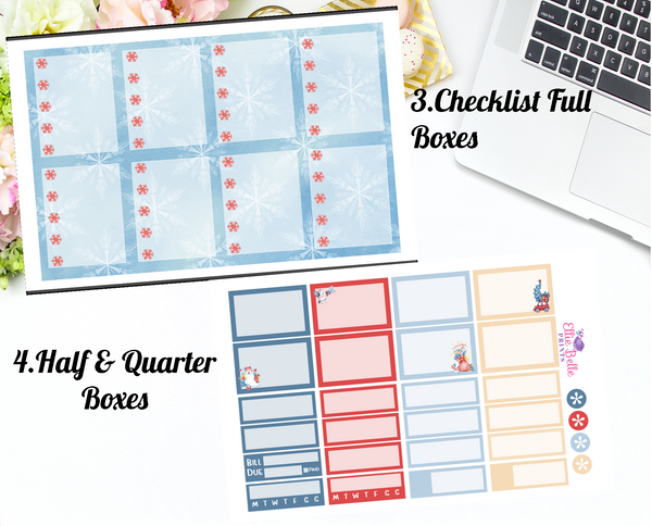 Jingle all the Way - Vertical Weekly Planner Kit [394]
