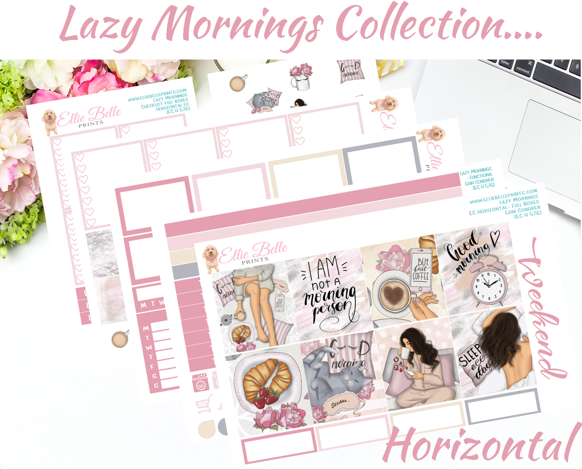 Lazy Mornings - Horizontal Weekly Kit
