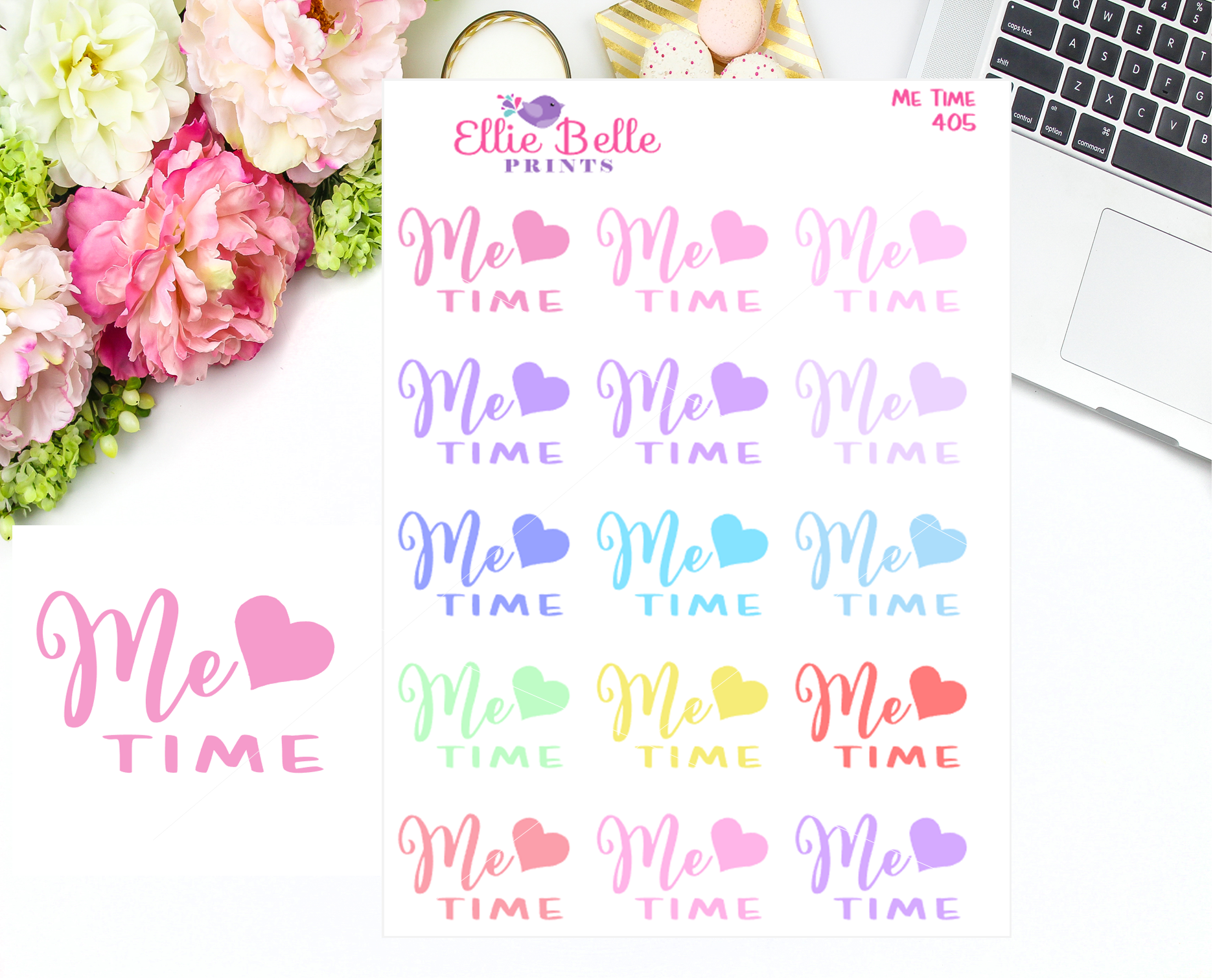 Me Time Stickers