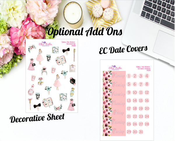 Smell The Roses - Vertical Weekly Planner Kit [401]