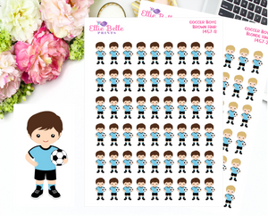 Soccer Boy Stickers